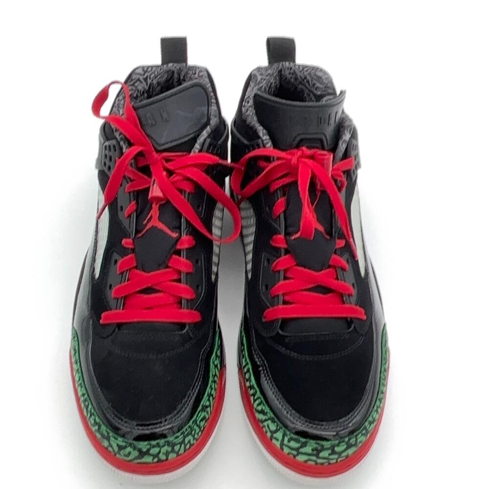 Jordan Spizike Low Black Classic Green Varsity Red FQ1759-060 Mens Size 12 - Picture 4 of 12